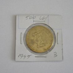 M1 C10 - Moneda foarte veche 79 - Romania - 500 lei 1945