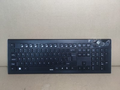 Tastatura wireless Hama Cortino, Negru foto