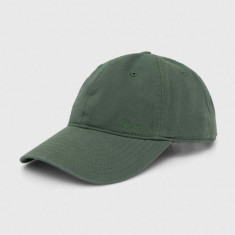 Pepe Jeans șapcă de baseball din bumbac culoarea verde, neted