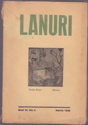 Revista Lanuri MARTIE 1936 foto