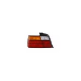 Stop spate lampa Bmw Seria 3 (E36), 12.1990-03.2000 Sedan, omologare ECE, spate, fara suport bec, rosu-alb-galben, 63211387045; 63211387361, Stanga