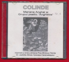 "Colinde"- Mariana Anghel și Grupul psaltic "Anghelos"-Nr. 4 - CD audio