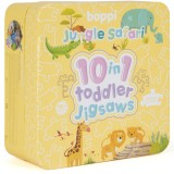 Puzzle progresiv Toddler 10 In 1, Boppi, Jungla safari