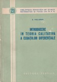 Aristide Halanay - Introducere in teoria calitativa a ecuatiilor diferentiale