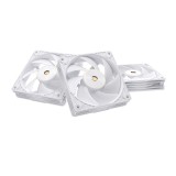 Ventilator Carcasa ASUS ProArt PF120 Fan PWM White 3in1, 12 cm, 3000 RPM, 3 ventilatoare