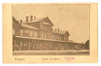 SV * Focsani * GARA / Bahnhoff * Ocupatia Germana - Perioada WWI foto