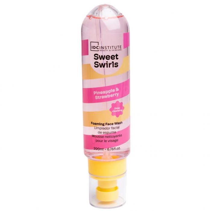Demachiant facial gel Sweet Swirls Pinapple &amp; Strawberry, 44125, 200ml, IDC Institute