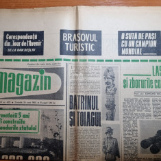 magazin 26 iunie 1965-art. si foto orasul brasov,orasul cluj,cetatea fagaras