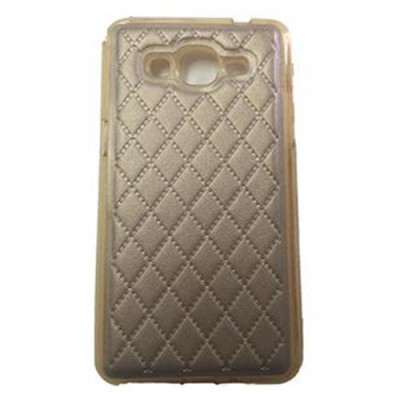 Husa Telefon Silicon Samsung Grand Prime g530 Gold Leather foto