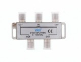 Splitter CATV coaxial (antena tv) 4 porturi 1000 MHz, SPLT-FC/4-WL, Oem