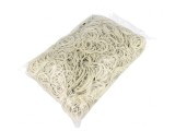 Inele Elastice din Cauciuc Alb 1,5mm