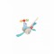 Jucarie din lemn de impins Foca Acrobat