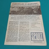 REVISTA SPORT NR. 8.1986 * FOTBAL ROM&Acirc;NIA AUSTRIA * 45