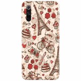 Husa silicon pentru Xiaomi Mi 9, Paris Love