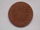 1 CENT 1929 INDIILE OLANDEZE