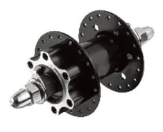 Butuc fata 26, otel, disc, cu bile, 36H, 3/8 x 140 mm (BC 1.37-24T ED)
