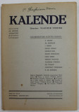 KALENDE , REVISTA DE CRITICA , LITERATURA SI ISTORIE LITERARA , ANUL III , NR. 3 - MARTIE 1944