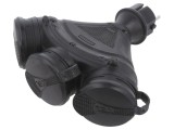 Conector Alimentare AC Mamă 2P PE 250V 16A Pe Cablu