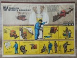 Lot 5 afise Protectia Muncii din perioada comunista, test 19A-E