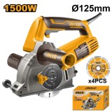 Cumpara ieftin Masina de frezat caneluri taiat beton 1500W Ingco WLC15008