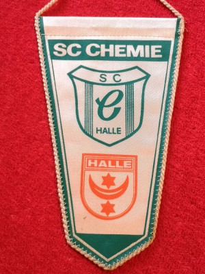 Fanion fotbal - SC CHEMIE HALLE (DDR) foto