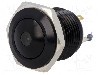 Intrerupator anti-vandalism, OFF-(ON), &Oslash;16mm, ONPOW - GQ16B-10D/J/W/12V/A