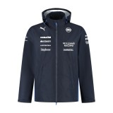 Williams Martini Racing geacă de bărbați cu glugă Rain official Teamline Replica blue F1 Team 2025 - L