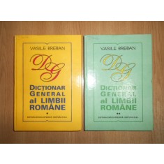 Vasile Breban - Dictionar general al limbii romane 2 volume (1991, ed cartonata)