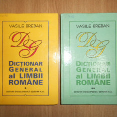 Vasile Breban - Dictionar general al limbii romane 2 volume (1991, ed cartonata)