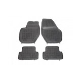 Set covorase auto din cauciuc VOLVO S60/V60 (Y20), 04.2010-2019; S80 (AS), 04.2006-2016; XC60, 05.2008-05.2013, presuri tip tavita, negru; elastomer