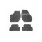 Set covorase auto din cauciuc VOLVO S60/V60 (Y20), 04.2010-2019; S80 (AS), 04.2006-2016; XC60, 05.2008-05.2013, presuri tip tavita, negru; elastomer