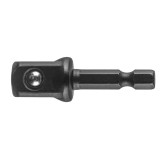 Adaptor de impact 1/4 inchi hex la 1/2 inchi patrat GRAPHITE