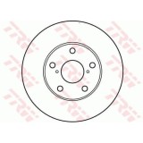 Disc frana Trw DF4161, parte montare : Punte fata