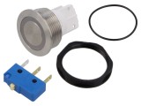 Comutator Anti-Vandalism SCHURTER 3-145-534 Poz 2 SPDT 0,1A 30VDC ON-(ON) 24VDC