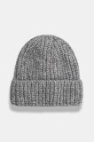 Answear Lab caciula culoarea gri, din tricot gros