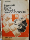 Insemnari despre spionajul tehnico-economic I.Mocanu 1975