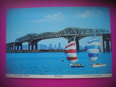 HOPCT 7324 PODUL CHAMPLAIN MONTREAL-QUEBEC -CANADA -AMERICA DE NORD -NECIRCULATA foto