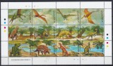 Guyana - DINOZAURI - Bloc 12 Val. - MNH
