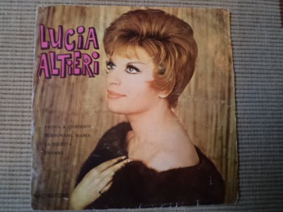 lucia altieri provaa chiederti disc single 7&amp;quot; vinyl muzica italo pop EDC 10.143 foto