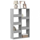 VidaXL Bibliotecă, gri sonoma, 100x33x155,5 cm, lemn prelucrat 3309398