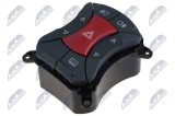 Comutator lumini de avarie Fiat Doblo 2000-2010, 18+8 Pini, 735297542