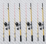 SET 4 Lansete PROFL DUAL FORCE tip Feeder 2,10m + 4 Mulinete SAIMINO X4000, Lansete Feeder si Piker, Baracuda