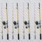 SET 4 Lansete PROFL DUAL FORCE tip Feeder 2,10m + 4 Mulinete SAIMINO X4000