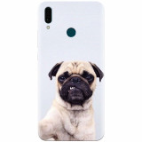 Husa silicon pentru Huawei Y9 2019, Simple Pug Selfie