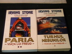 VIATA LUI FREUD-IRVING STONE-VOL1=TURNUL NEBUNILOR-VOL2=PARIA-TRAD.ANCA-IONESCU- foto