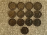 RAR - Set 13 Monede 20 rappen 1881 - 1900 Elvetia, Europa, Cupru-Nichel