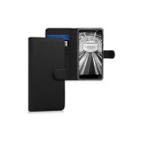 Husa pentru Nokia 2.1 (2018), Piele ecologica, Negru, 45389.01