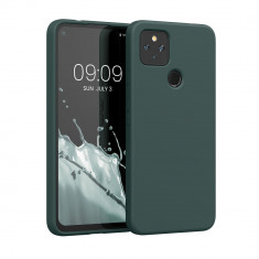 Husa pentru Google Pixel 4a 5G, Silicon, Verde, 53779.169