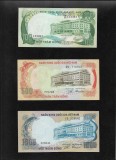 Set South Vietnam Vietnamul de Sud 100 + 500 + 1000 dong 1972, Asia