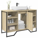 Dulap Chiuveta Baie vidaXL Stejar Sonoma 91x35x60 cm Lemn Prelucrat Mobilier Baie